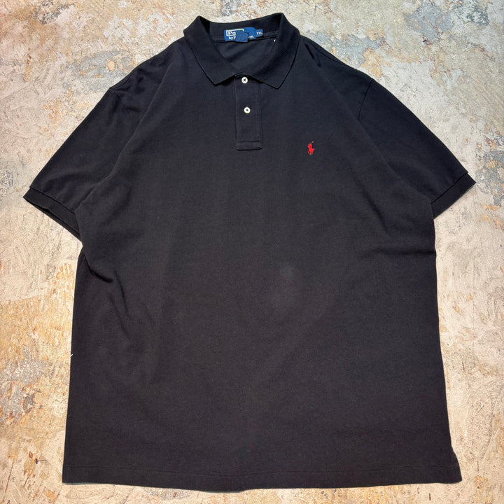 古着 polo by ralph lauren/ ポロ バイ ラルフローレン/ 半袖ポロシャツ/ サイズXXL