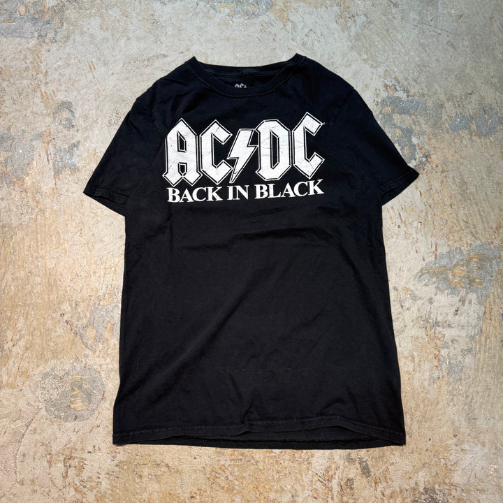 古着 AC/DC/アーティストTシャツ/ プリントTシャツ/ サイズM