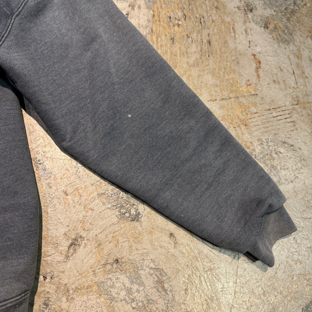 古着 carhartt/カーハート/ハーフジップスウェット/裏地メッシュ/サイズL相当