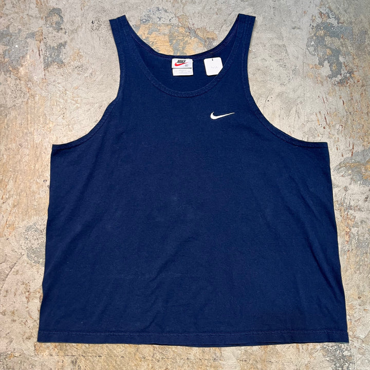 古着 USA製 NIKE/ナイキ/スウォッシュ/タンクトップ/ サイズXL