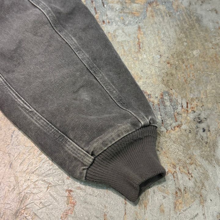 古着 Carhartt/ カーハート/ サンタフェジャケット/ ダック地/ 裏地キルティング/ 襟コーデュロイ/ サイズM相当
