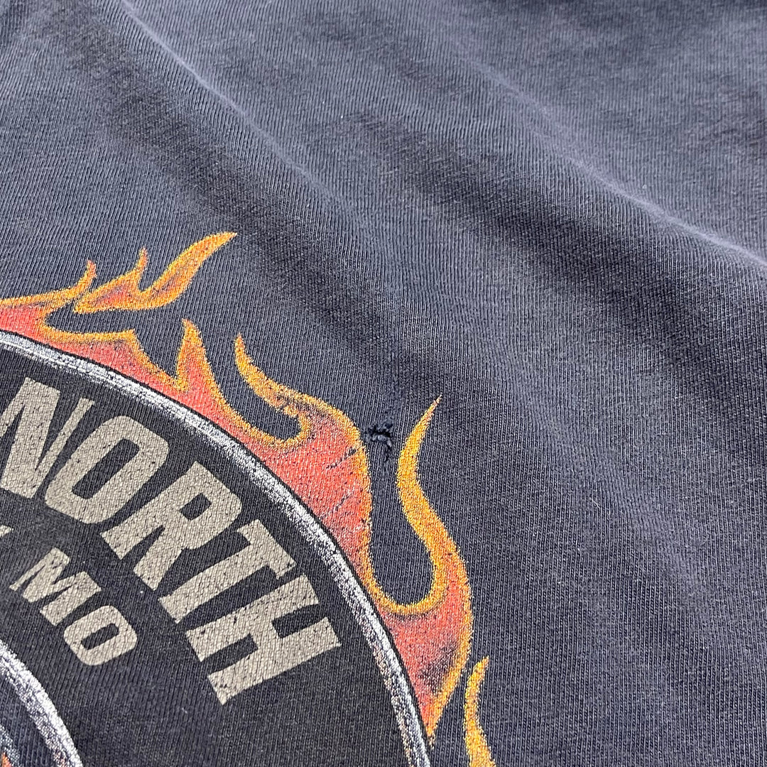古着 USA製 Harley-Davidson/ハーレー ダビッドソン / ミズーリ州 カンザスシティ ストア / プリントTシャツ / サイズXL
