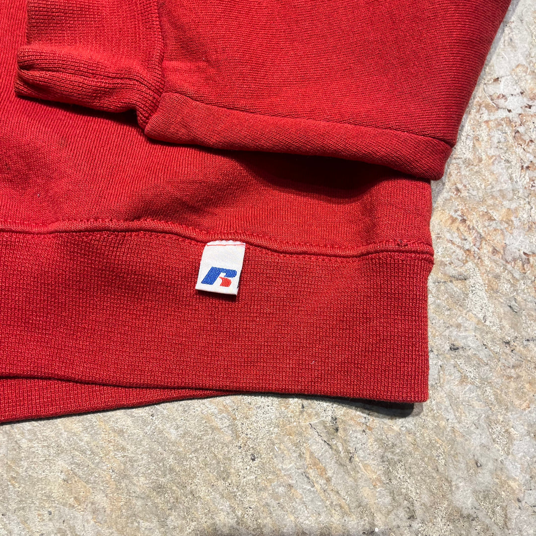 #4126 古着 Russell Athletic/ラッセルアスレチック/Crew Neck College Sweat/クルーネックカレッジスウェット/UNM/サイズM