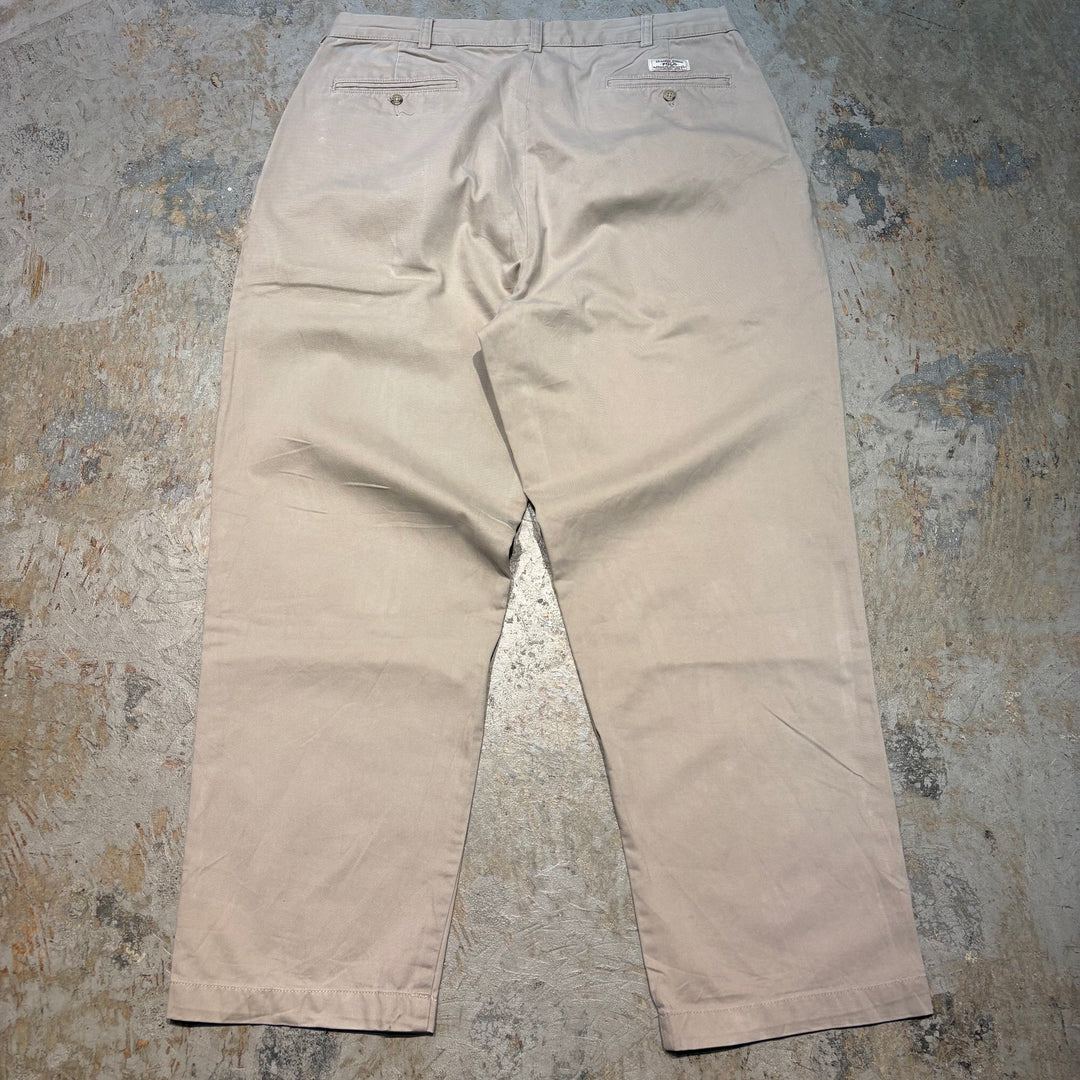 古着 90's〜 Ralph Lauren/ラルフローレン/ ツータックチノパンツ/ 実寸サイズ35×29