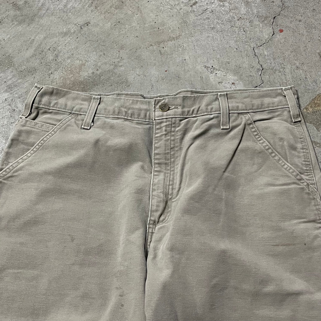 #4214 古着 Carhartt/カーハート/ Duck Painter Pants/ダック地 ペインターパンツ / ワークパンツ/ サイズ36×32