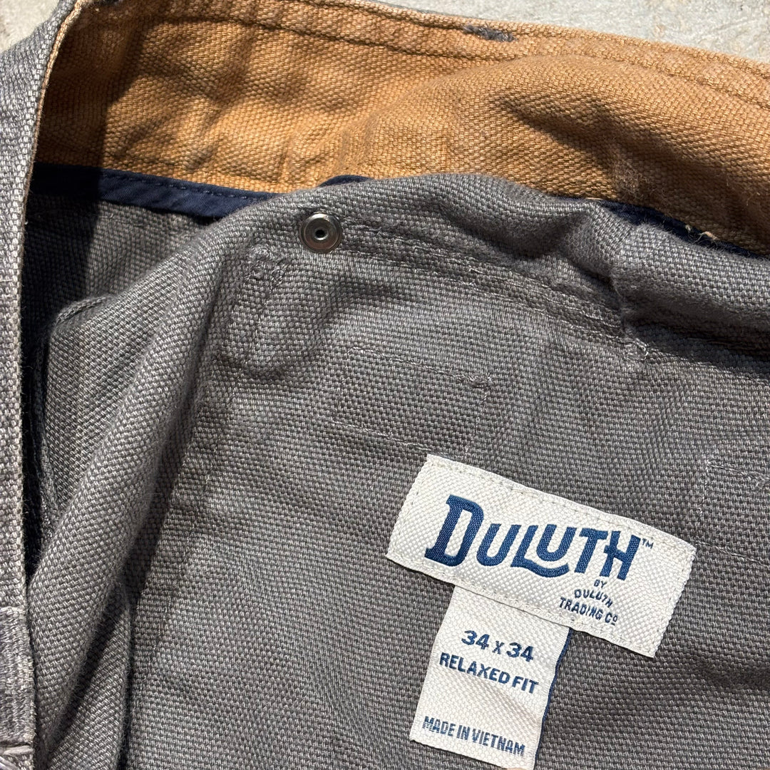 古着 DULUTH/ ダックカーゴパンツ/ 実寸サイズ33×32