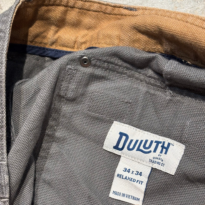 古着 DULUTH/ ダックカーゴパンツ/ 実寸サイズ33×32