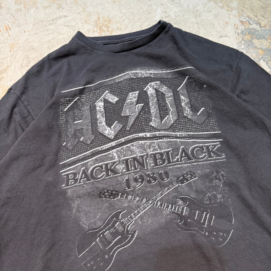 古着 AC/DC/アーティストTシャツ/プリントTシャツ/ サイズXL