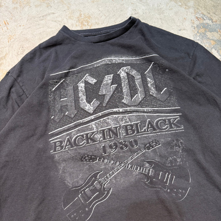 古着 AC/DC/アーティストTシャツ/プリントTシャツ/ サイズXL