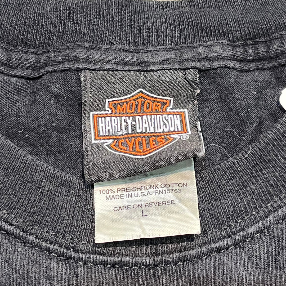 古着 USA製 Harley-Davidson/ハーレーダビッドソン/ プリントTシャツ/ サイズ