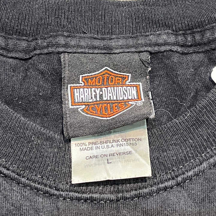 古着 USA製 Harley-Davidson/ハーレーダビッドソン/ プリントTシャツ/ サイズ