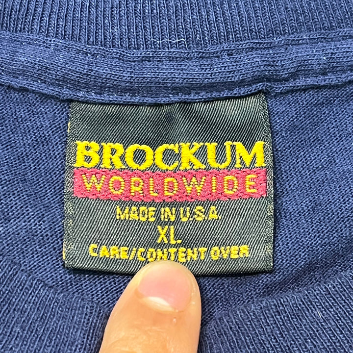 古着 USA製 94's BROCKUM/ ブロッカム/ THE ROLLING STONES/ ザ ローリングストーン/ バンドTシャツ/ Budweiser tour/ サイズXL
