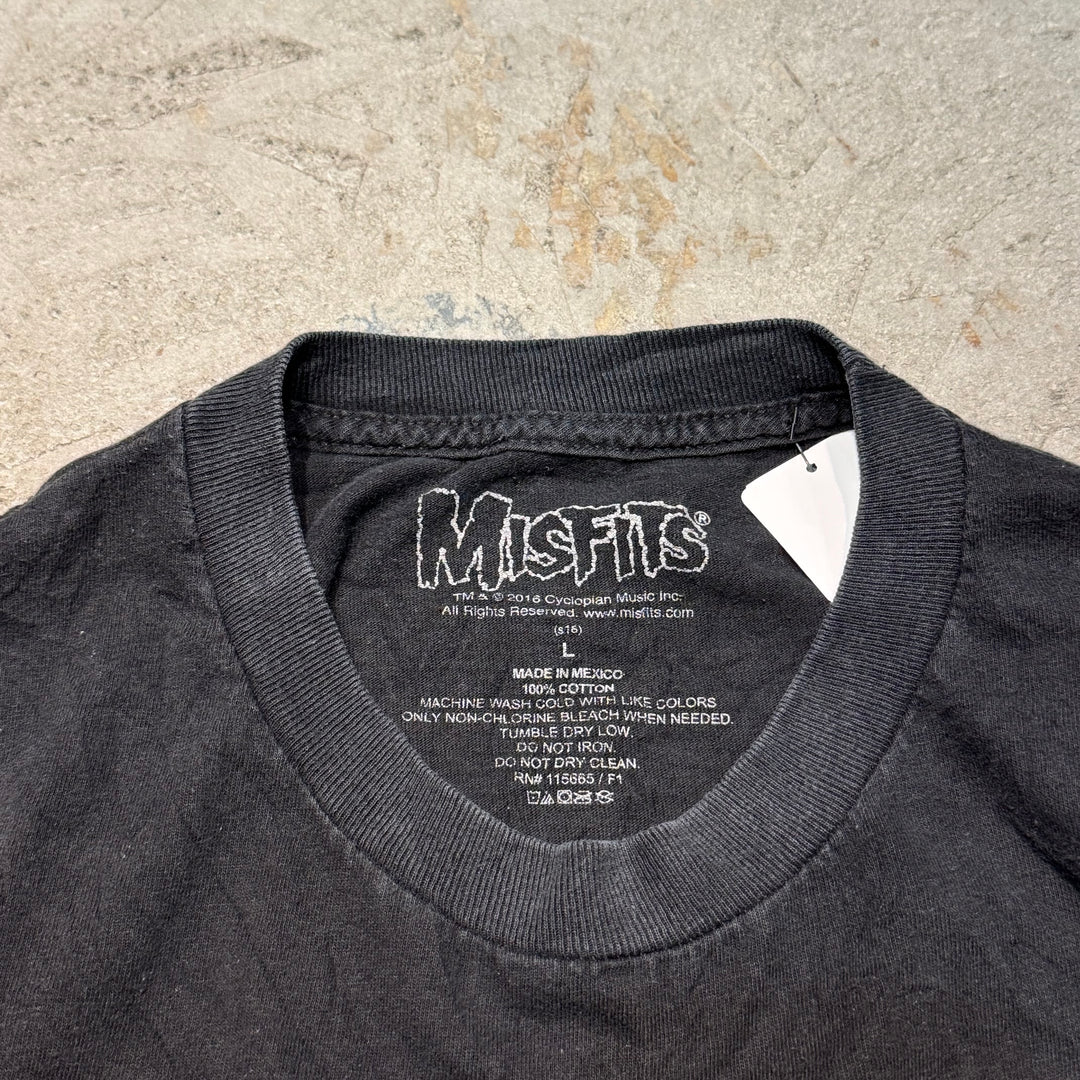 古着 MISFITS/ ミスフィッツ/ アーティストTシャツ/ サイズL