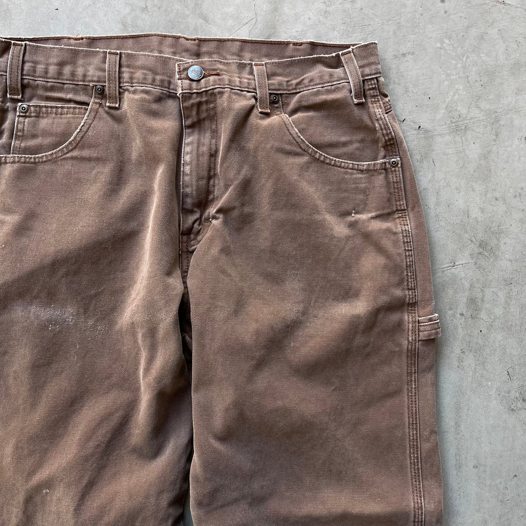 古着 Dickies/ディッキーズ/ダック地ペインターパンツ/実寸サイズ33×30