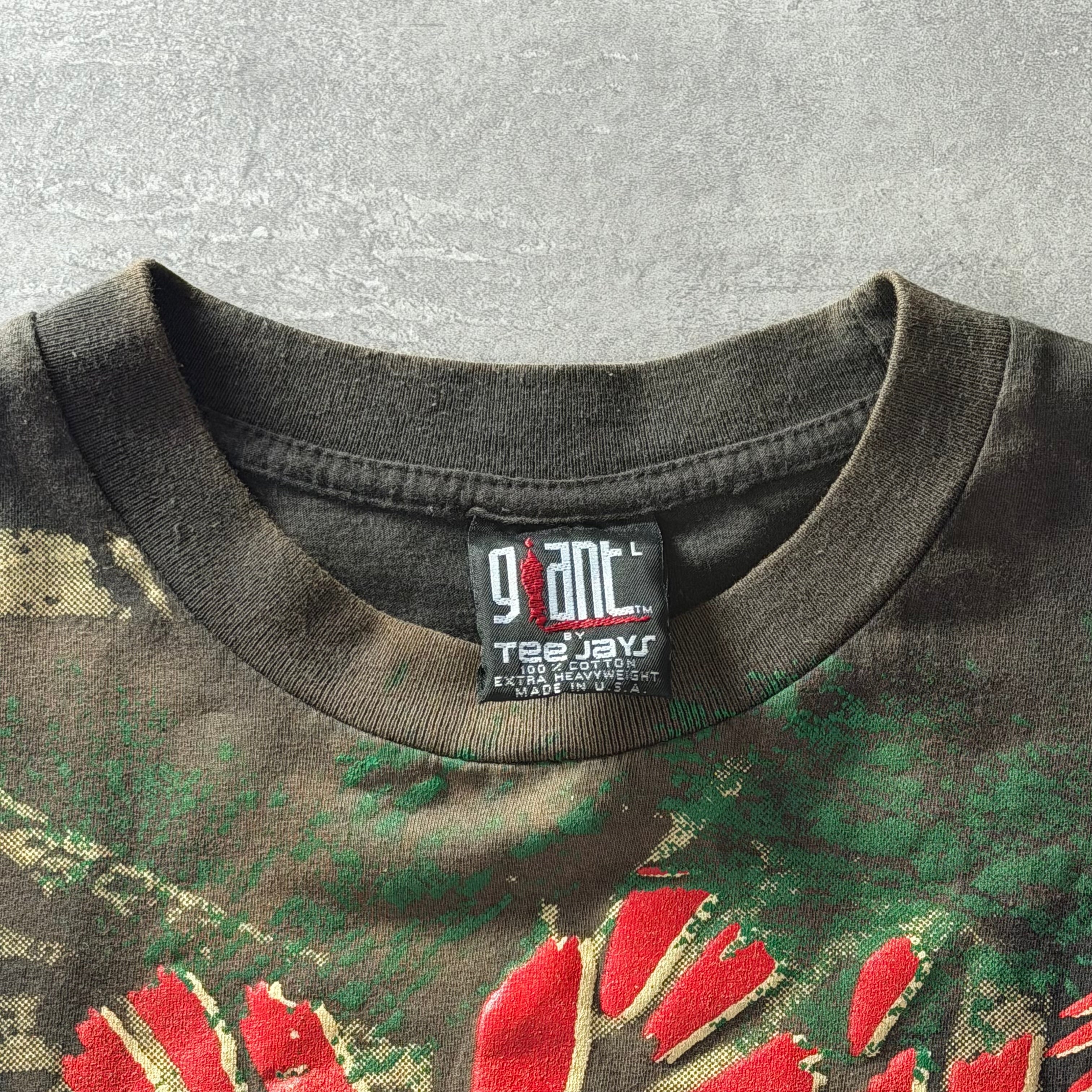 古着 USA製 90s GUNS N' ROSES 「Dust N' Bones」 スカル ボーン