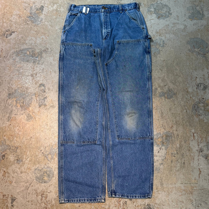 古着 USA製 Carhartt/ カーハート/ ダブルニーペインターパンツ/ 実寸サイズ33×34