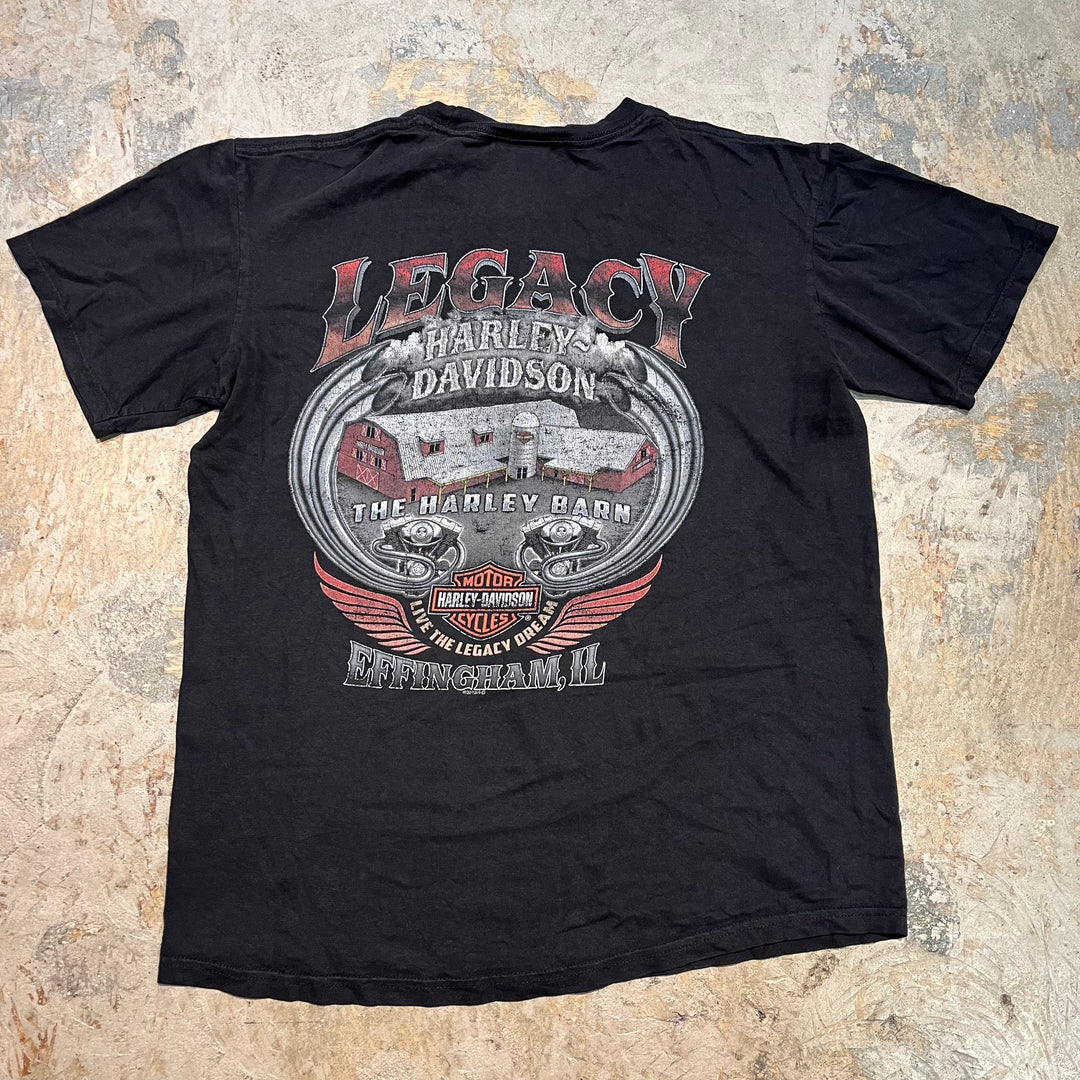 古着 Harley-Davidson/ハーレーダビッドソン/ プリントTシャツ/ サイズL