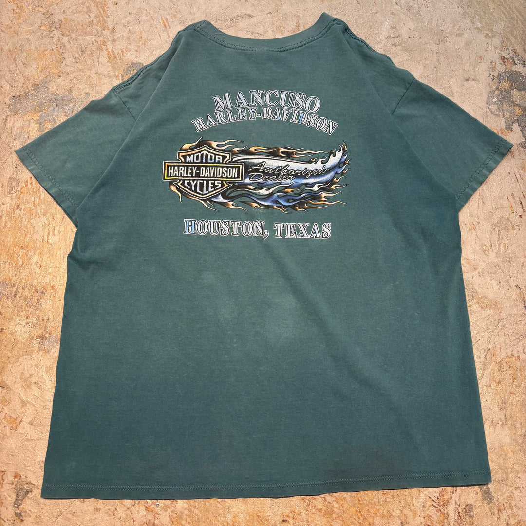 古着 USA製 Harley-Davidson/ハーレーダビッドソン/ プリントTシャツ/ サイズXL