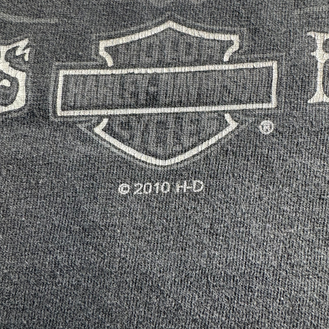 古着 Harley-Davidson ハーレーダビッドソン プリントTシャツ アメカジ サイズXL