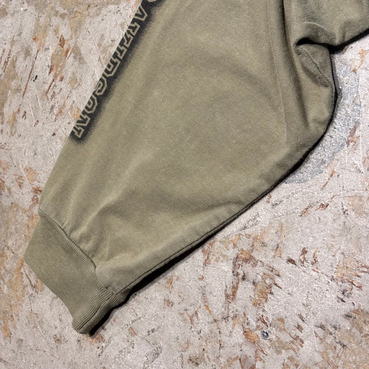 古着 USA製 Harley-Davidson/ハーレーダビッドソン/ プリントロングスリーブTシャツ/ サイズXXL