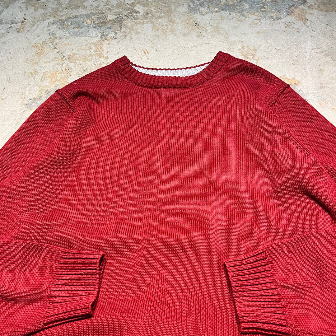 #3371 L.L.Bean/エルエルビーン/Crew neck cotton knit/クルーネックコットンニット/サイズ L