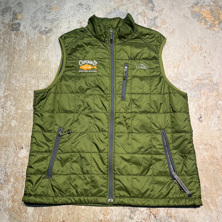 #3217 古着 L.L.Bean/エルエルビーン/Nylon Vest/ナイロンベスト/サイズXL REG