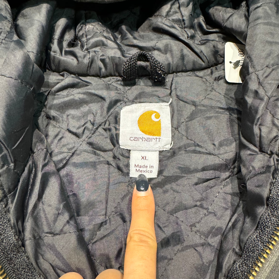 古着 Carhartt/ カーハート/ フルジップパーカー/ フェード/ サイズXL