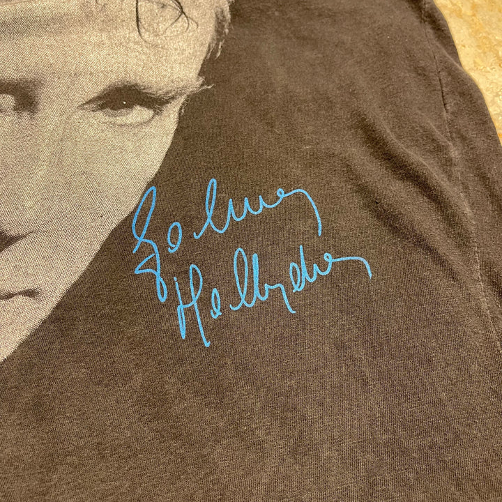 古着 90's USAVINtage / ジョニー･アリディ / SE DONNE A BERCY. / ヴィンテージ シングルステッチ  アーティストTシャツ / ノースリーブ / サイズXL相当
