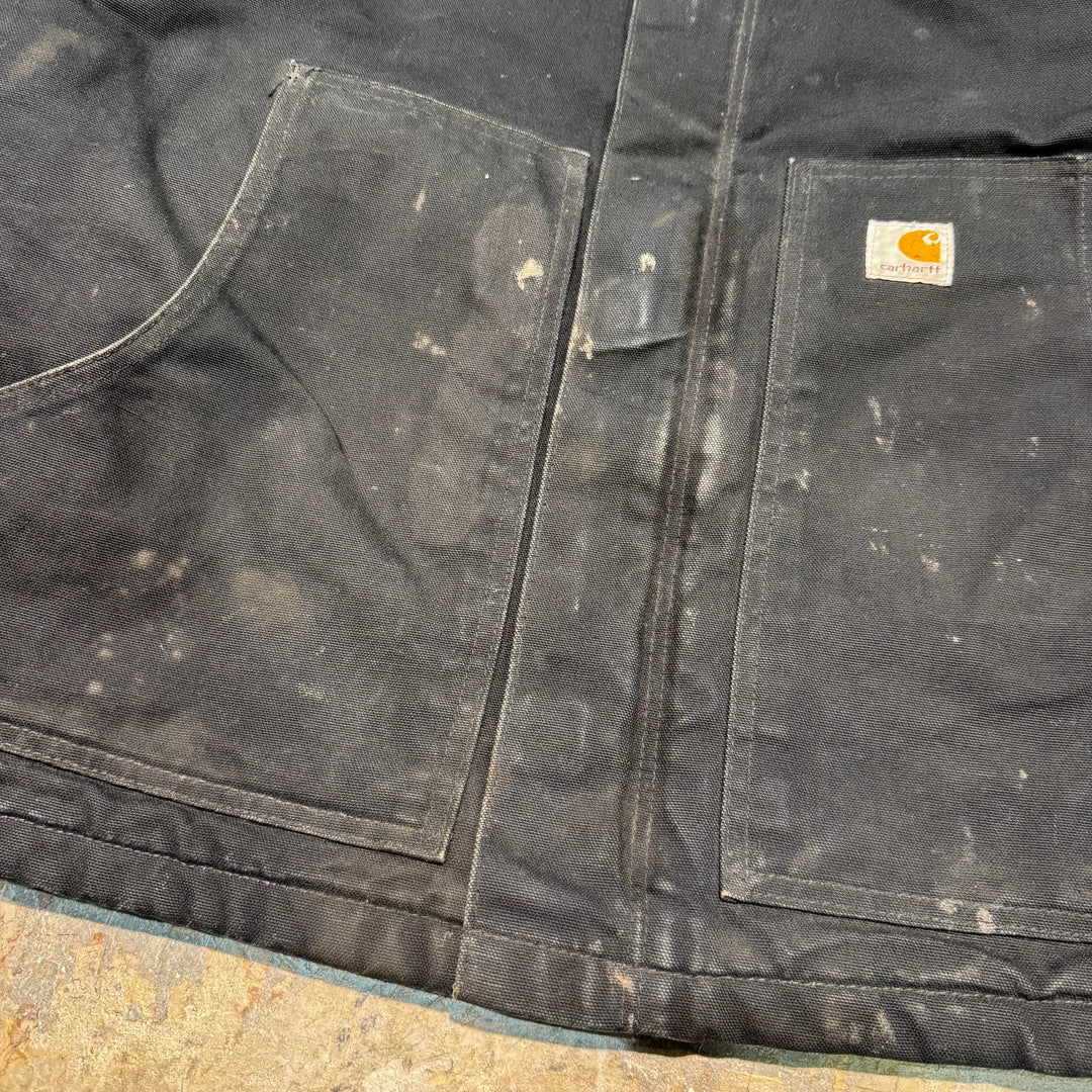 古着 carhartt/ カーハート/ トラディショナルジャケット/ 裏地キルティング/ 襟コーデュロイ/ サイズ2XL