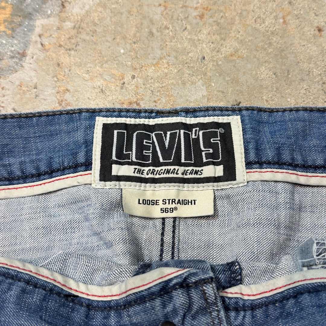 古着 Levi's/ リーバイス/ Denim Pants/デニムパンツ/ 569/ サイズ37×31