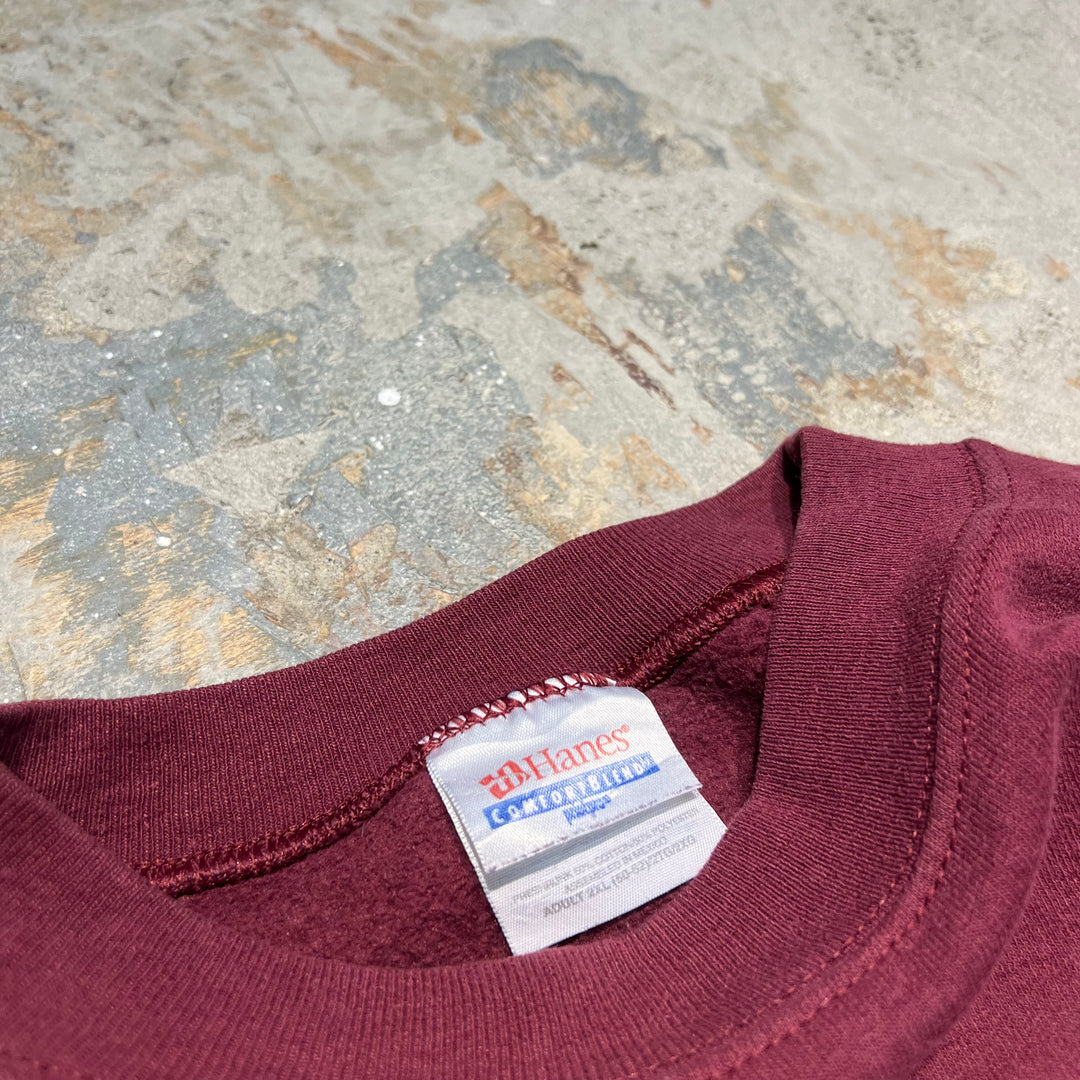 #1989 古着 Hanes/ヘインズ/Crewneck Sweatshirts/クルーネックスウェット/Texas A&M/サイズ2XL