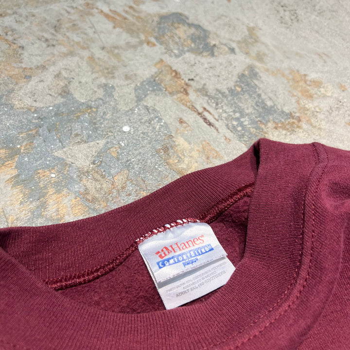 #1989 古着 Hanes/ヘインズ/Crewneck Sweatshirts/クルーネックスウェット/Texas A&M/サイズ2XL
