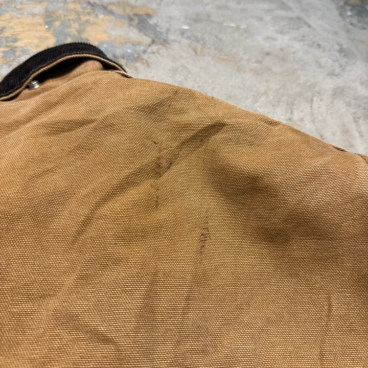 古着 carhartt/ カーハート/ デトロイトジャケット/ 裏地キルティング/ 襟コーデュロイ/ サイズ2XL