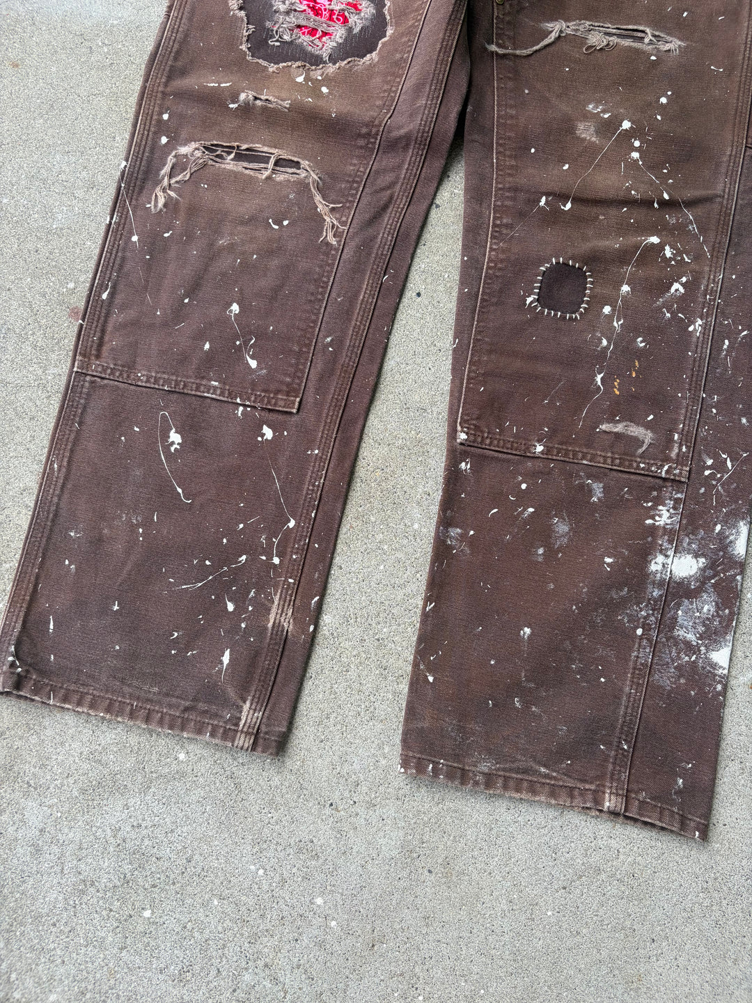 Carhartt Distressed Double Knee Pants W32 L32