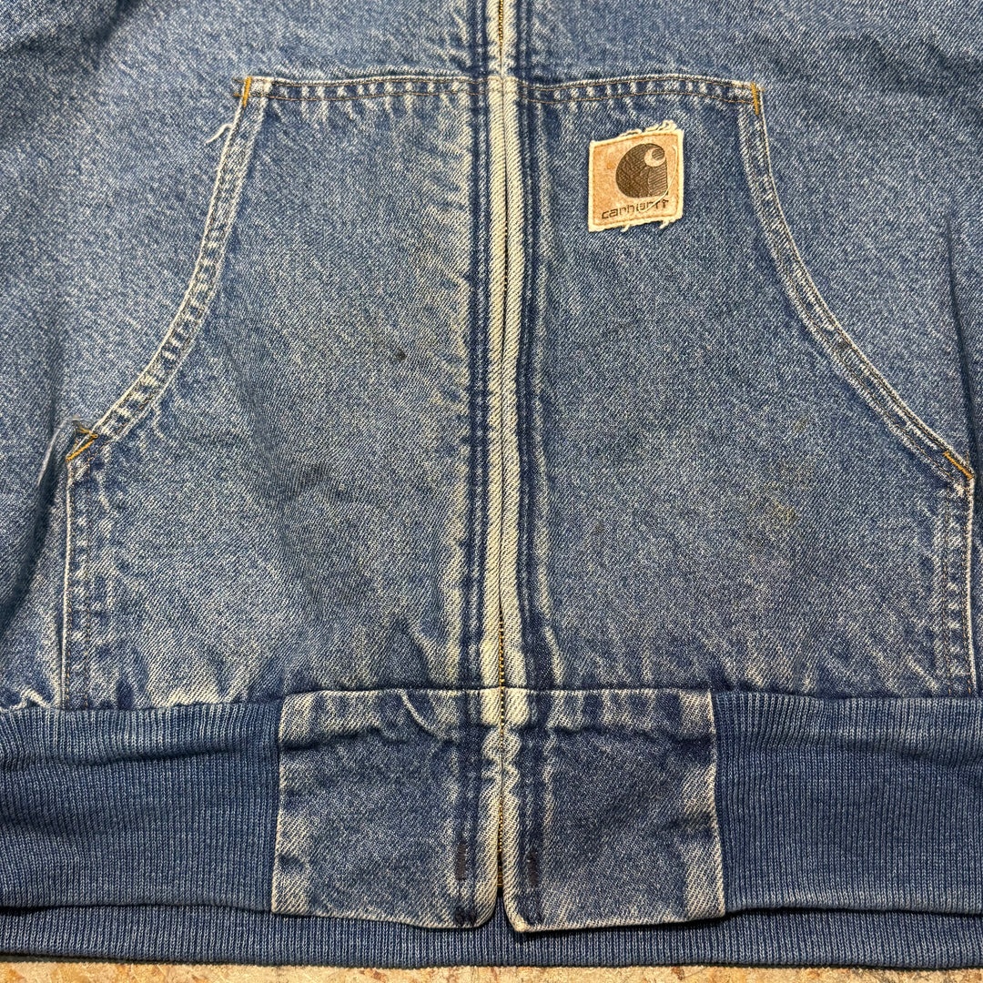古着 Carhartt/ カーハート/ アクティブジャケット/ ダック地/ 裏地ブランケット/ サイズL相当