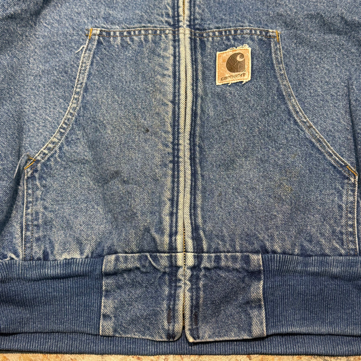 古着 Carhartt/ カーハート/ アクティブジャケット/ ダック地/ 裏地ブランケット/ サイズL相当
