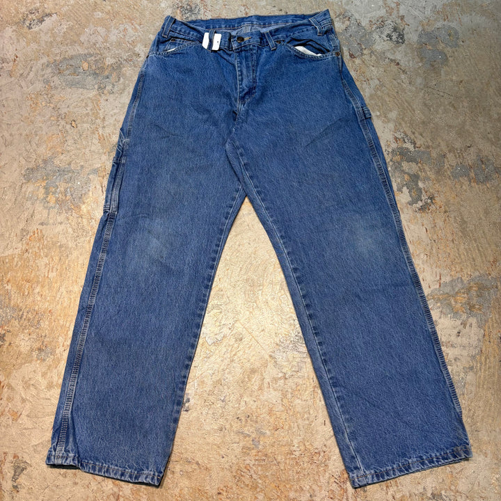 古着 90's Dickies/ ディッキーズ/ ペインターデニムパンツ / 実寸サイズ29×29