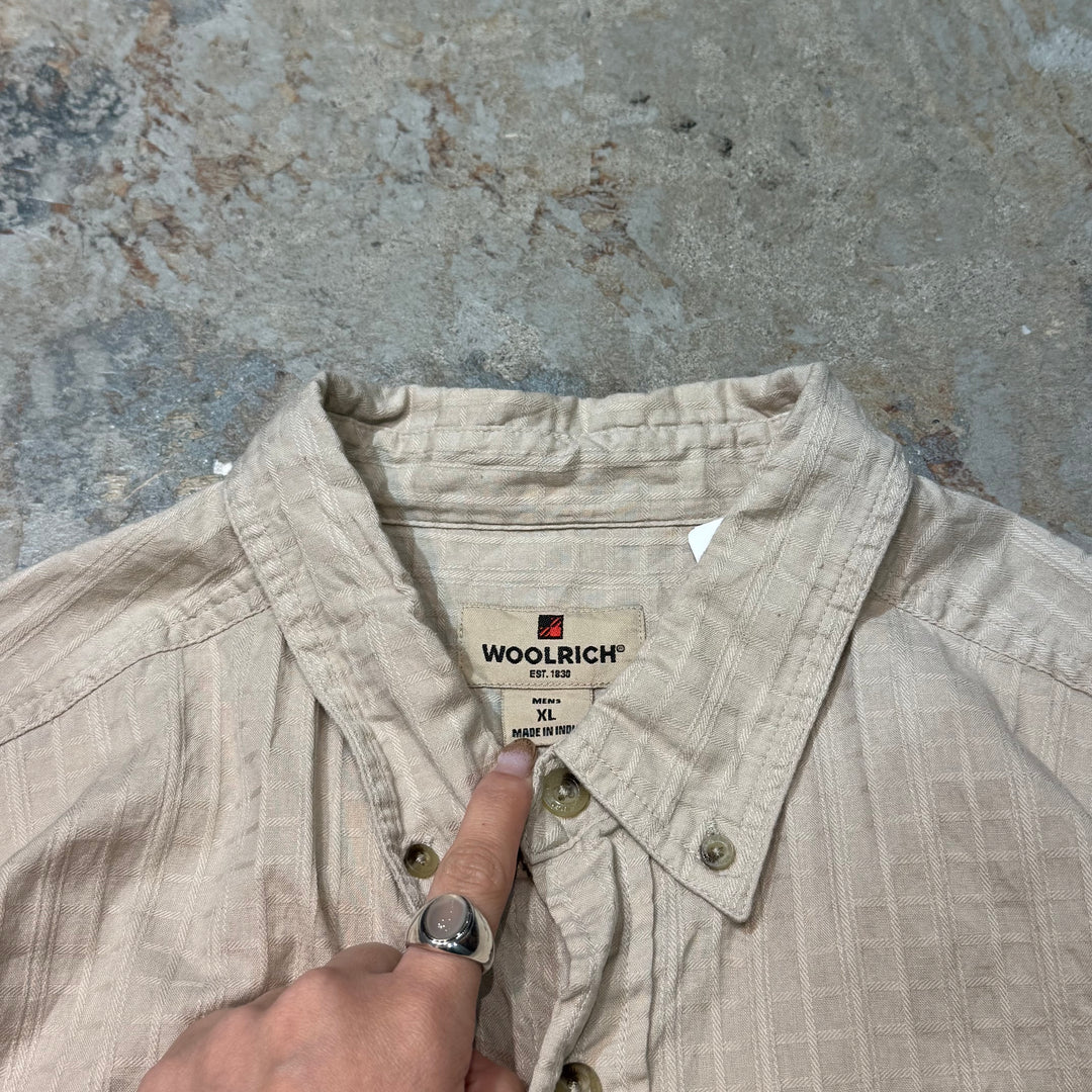 古着 WOOLRICH/ ウールリッチ/ ボタンダウン半袖シャツ/ サイズXL