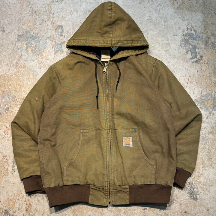 古着 carhartt/ カーハート/ アクティブジャケット/ 裏地キルティング/ サイズM