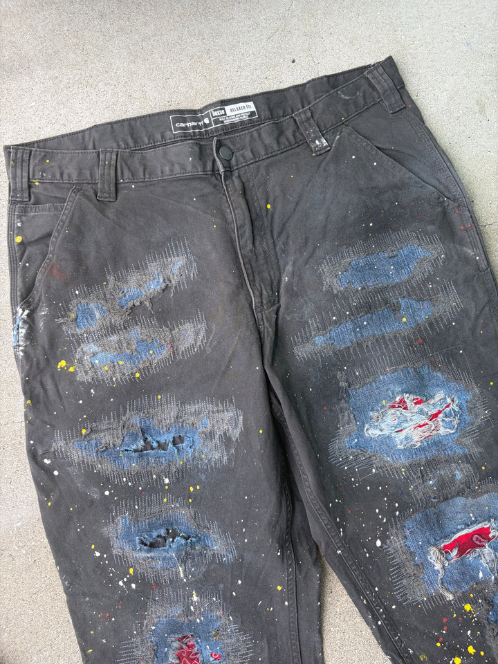Carhartt Distressed Duck Painter Pants W38 L30