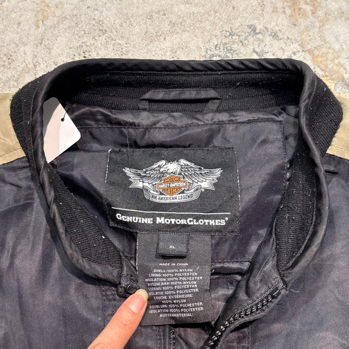 古着 HARLEY DAVIDSON/ハーレーダビットソン/ライダースジャケット/ サイズXL