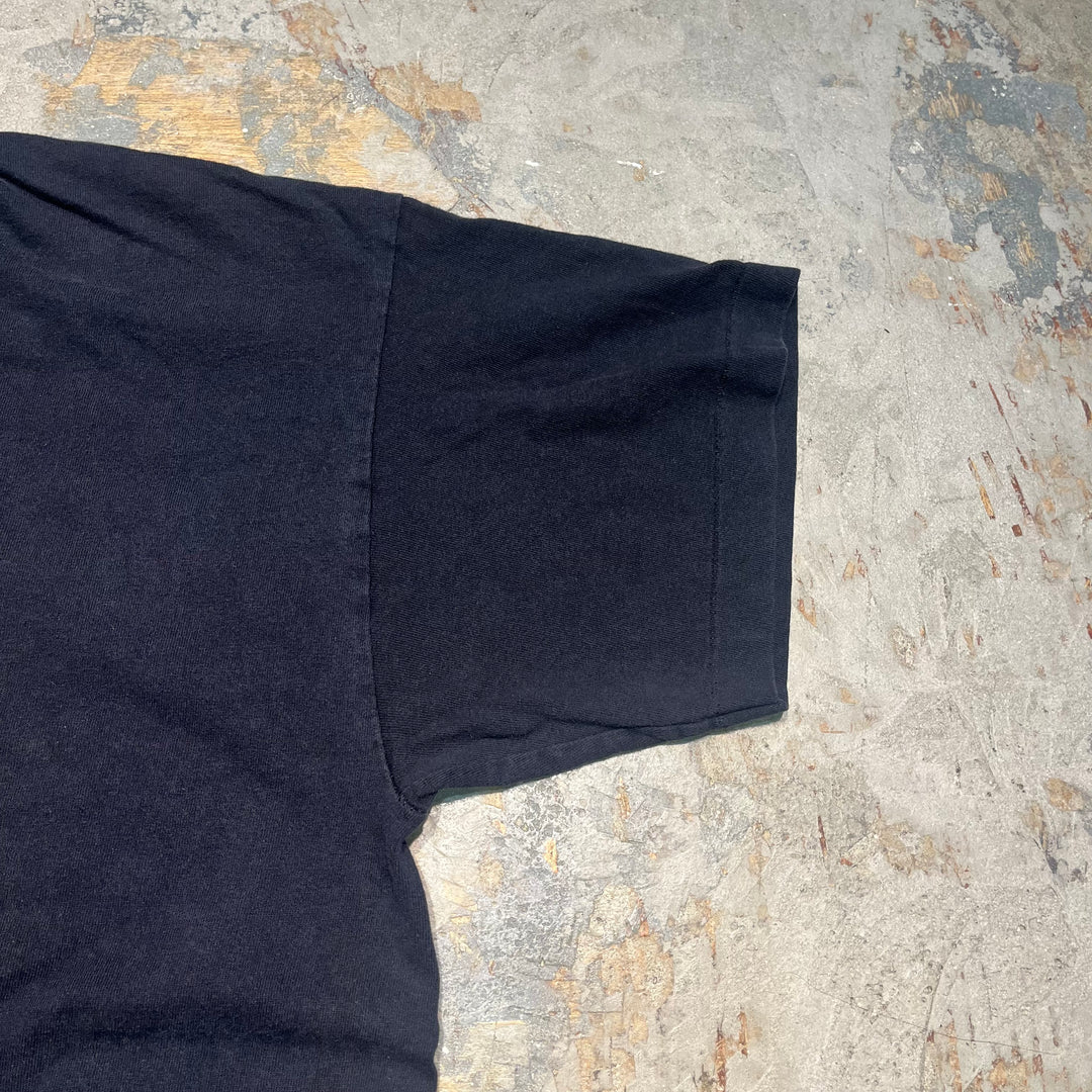 #4818 古着 アイスランド/BUNADARBANKI/island/企業系/ヴィンテージ/Tシャツ/シングルステッチ/サイズXL相当