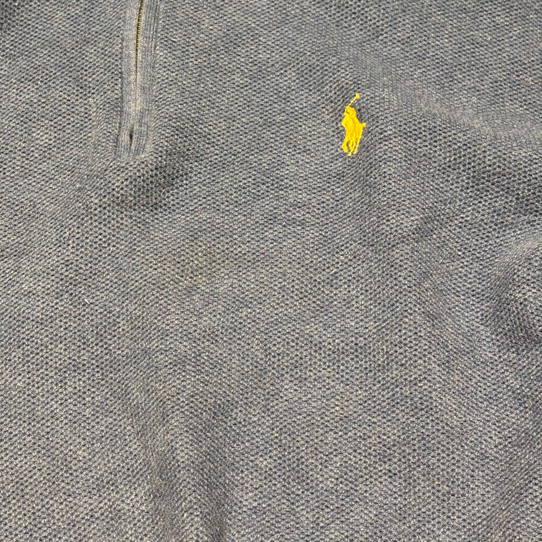 古着 POLO by Ralph Lauren/ ポロ バイ ラルフローレン/ ハーフジップニットセーター/ サイズM