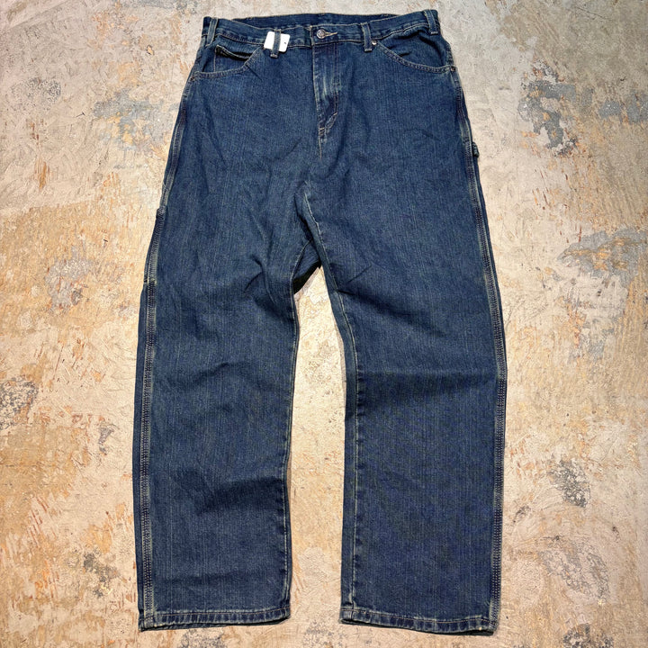 古着 90's Dickies/ ディッキーズ/ ペインターデニムパンツ / 実寸サイズ34×30