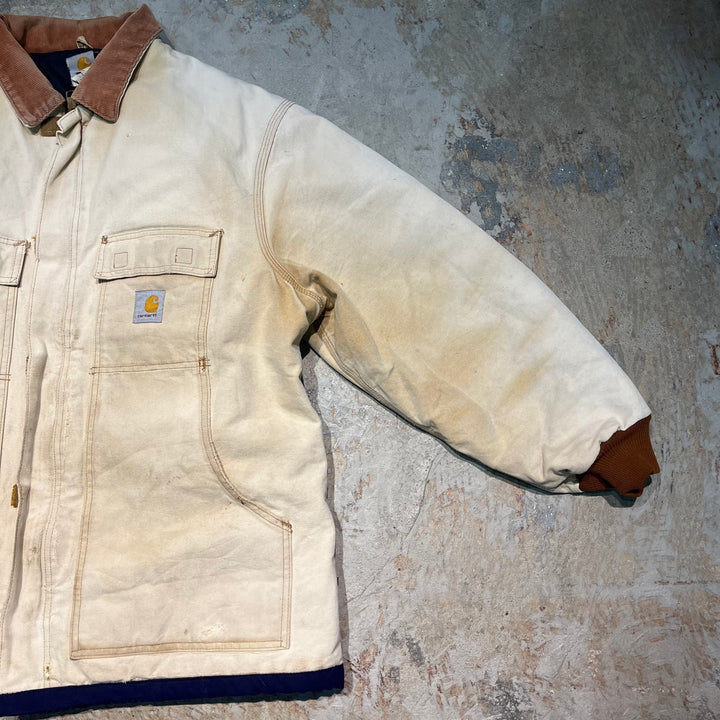 #3418 古着 Carhartt/カーハート/traditional coat/トラディショナルコート/MADE IN U.S.A/サイズXL