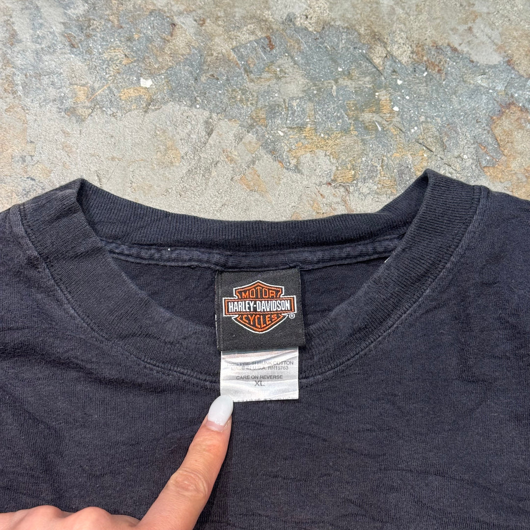 古着 Harley-Davidson/ハーレーダビッドソン/ プリントTシャツ/サイズXL