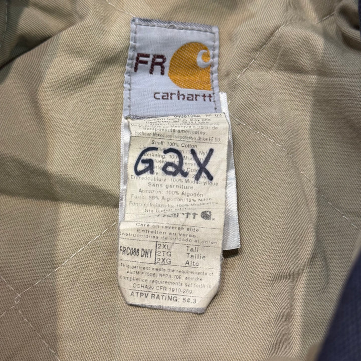 古着 Carhartt/ カーハート/ トラディショナルコート/ ダック地/ 裏地キルティング/ サイズ2XL