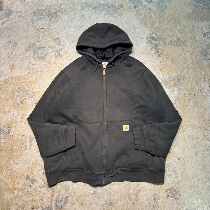 古着 Carhartt/ カーハート/ フルジップパーカー/ フェード/ サイズXL
