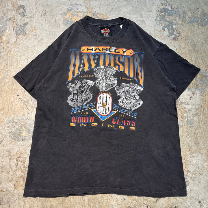 古着 USA製 90's〜 Harley-Davidson/ハーレーダビッドソン/ プリントTシャツ/ サイズL