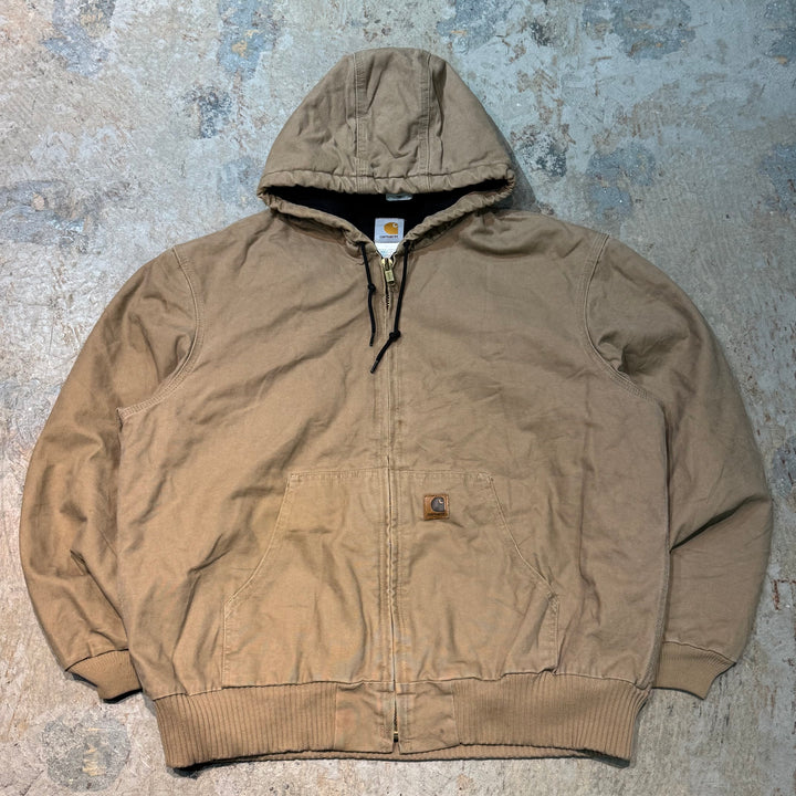 古着 Carhartt/ カーハート/ アクティブジャケット/ ダック地/ 裏地キルティング/ サイズXL